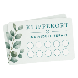 Klippekort til individuel terapi