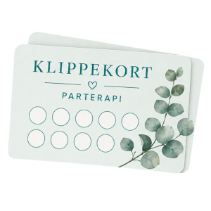 Klippekort til parterapi